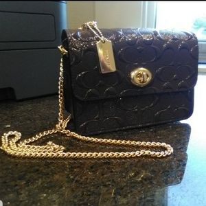 Coach Patent Leather Bowery Mini Crossbody